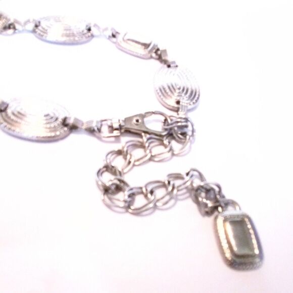 Vintage Silver Tone Southwestern Inspired Chain Belt - Picture 1 of 4